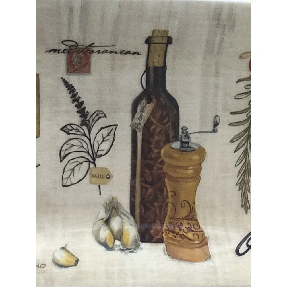 Cypress Home Mediterranean,‎ Olive, Cucina Ceramic Serving/Olive Oil Plate